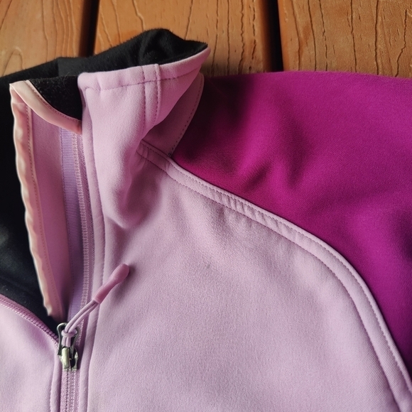 Marmot Gravity Soft Shell Jacket Lavender Pink Zip Up Athletic Coat Womens Small - Picture 4 of 14
